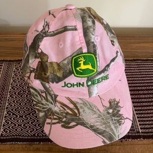 John Deere Ladies Pink Realtree APC Bomber Beanie Hap Cap John Deere Ladies Pink Realtree APC Bomber Beanie Hap Cap